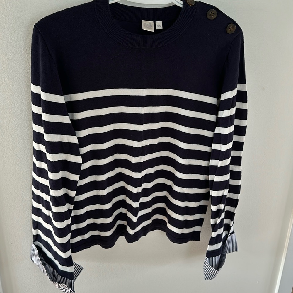 marine blue twik dressed cardigan